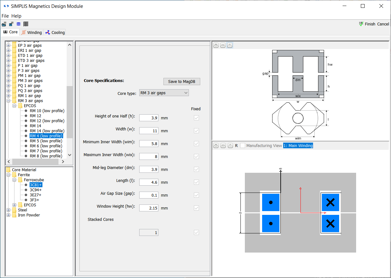 MDM dialog